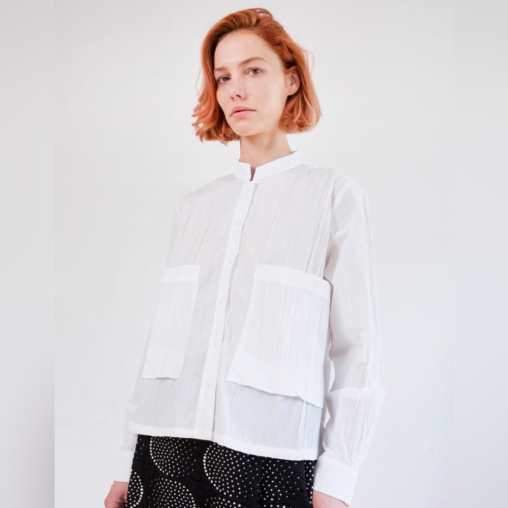 NWT Gershon Bram Ofir Crinkle Top